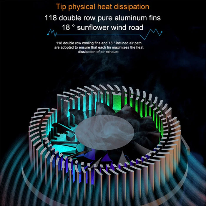 X12 Magnetic Phone Cooler Radiator Cell Phone Semiconductor Cooling Fan (Enhanced Version) - 5
