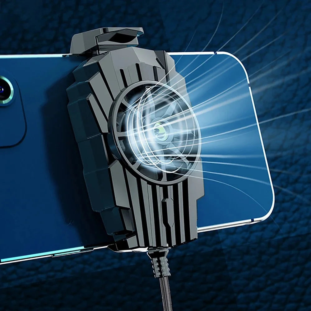 G6 Phone Cooler Radiator USB Powered Cell Phone Semiconductor Cooling Fan - 6