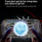 JK01S Mobile Phone Cooling Fan with RGB Light Clip On Semiconductor Refrigeration Radiator for Gaming - 4