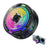 ESSAGER K50 Magnetic Digital Display Phone Cooler TEC Semiconductor AI Temperature Control RGB Lighting Cooling Fan for Gaming - Black - 1