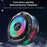 YESIDO C324 Magnetic Phone Cooler Semiconductor Radiator Digital Display RGB Gaming Cooling Fan - 2