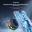 WLX-MB1 Phone Cooler Gaming Cooling Fan 3 Gears Adjustable Magnetic Semiconductor Rapid Cooler with RGB Light - White - 2