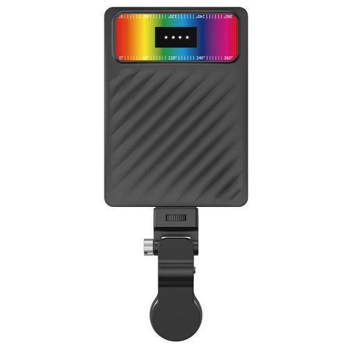 V16R 24 Effects RGB Light Clip-On Pocket Fill Light for Mobile Phone / Tablet / Laptop, without Screen - 1