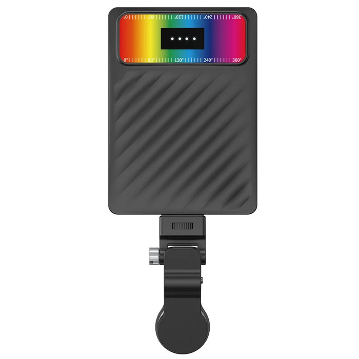 V16R 24 Effects RGB Light Clip-On Pocket Fill Light for Mobile Phone / Tablet / Laptop, without Screen - 1