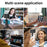 V16R 24 Effects RGB Light Clip-On Pocket Fill Light for Mobile Phone / Tablet / Laptop, without Screen - 5