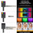 V16R 24 Effects RGB Light Clip-On Pocket Fill Light for Mobile Phone / Tablet / Laptop, without Screen - 7