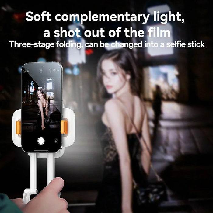 YESIDO DH10 Pocket Light Stand 3 in 1 Folding Desktop Phone Holder Lighting for Photography / Streaming - 3