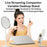 YESIDO DH10 Pocket Light Stand 3 in 1 Folding Desktop Phone Holder Lighting for Photography / Streaming - 4