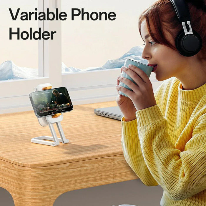 YESIDO DH10 Pocket Light Stand 3 in 1 Folding Desktop Phone Holder Lighting for Photography / Streaming - 5