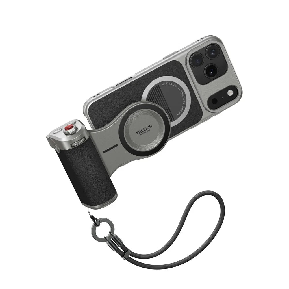 TELESIN For iPhone 17 Pro Max Photography Kit Standard Edition Master Grip Compatible with MagSafe Phone Case - 1
