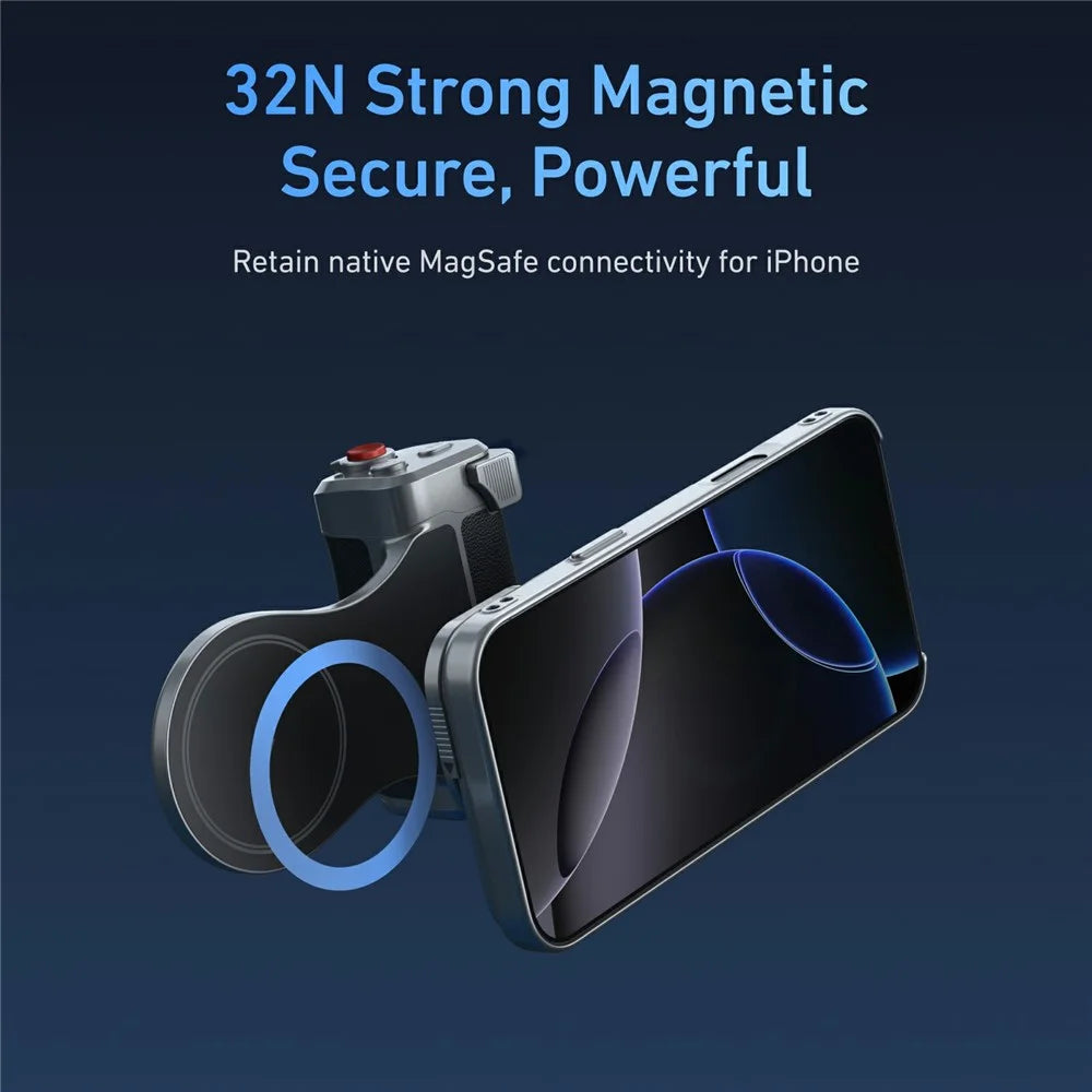 TELESIN For iPhone 17 Pro Max Photography Kit Standard Edition Master Grip Compatible with MagSafe Phone Case - 3