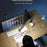 T6 360° Rotatable Desk Lamp Eye Protection Foldable Clip-On Extended Arm Light for Reading Writing - White - 6
