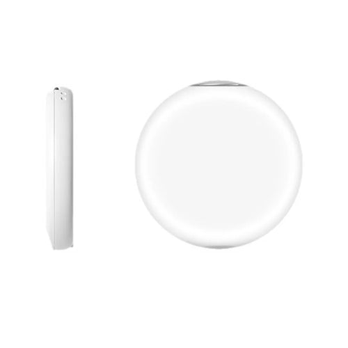 L22P 3 in 1 Magnetic Ring Light for Phone Live Streaming Folding Kickstand Makeup Mirror Photography Lamp - White - 1