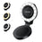 ESSAGER D13 Magnetic Multi-functional Pocket Fill Light Ring-Shaped Softbox Design 3-Color Temperature Adjustable Selfie Light for Photography - Black - 1