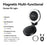ESSAGER D13 Magnetic Multi-functional Pocket Fill Light Ring-Shaped Softbox Design 3-Color Temperature Adjustable Selfie Light for Photography - Black - 2