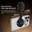 ESSAGER D13 Magnetic Multi-functional Pocket Fill Light Ring-Shaped Softbox Design 3-Color Temperature Adjustable Selfie Light for Photography - Black - 7