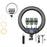 M22S 22inch Dimmable LED Ring Light Kit with Remote Control for Selfie Makeup YouTube Facebook Live - US Plug - 1