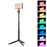APEXEL APL-FL07 Photography RGB Colorful LED Light Portable Pocket Fill Light with 1/4 Screw Camera Lighting Kit for Video Conference Live-streaming - 1