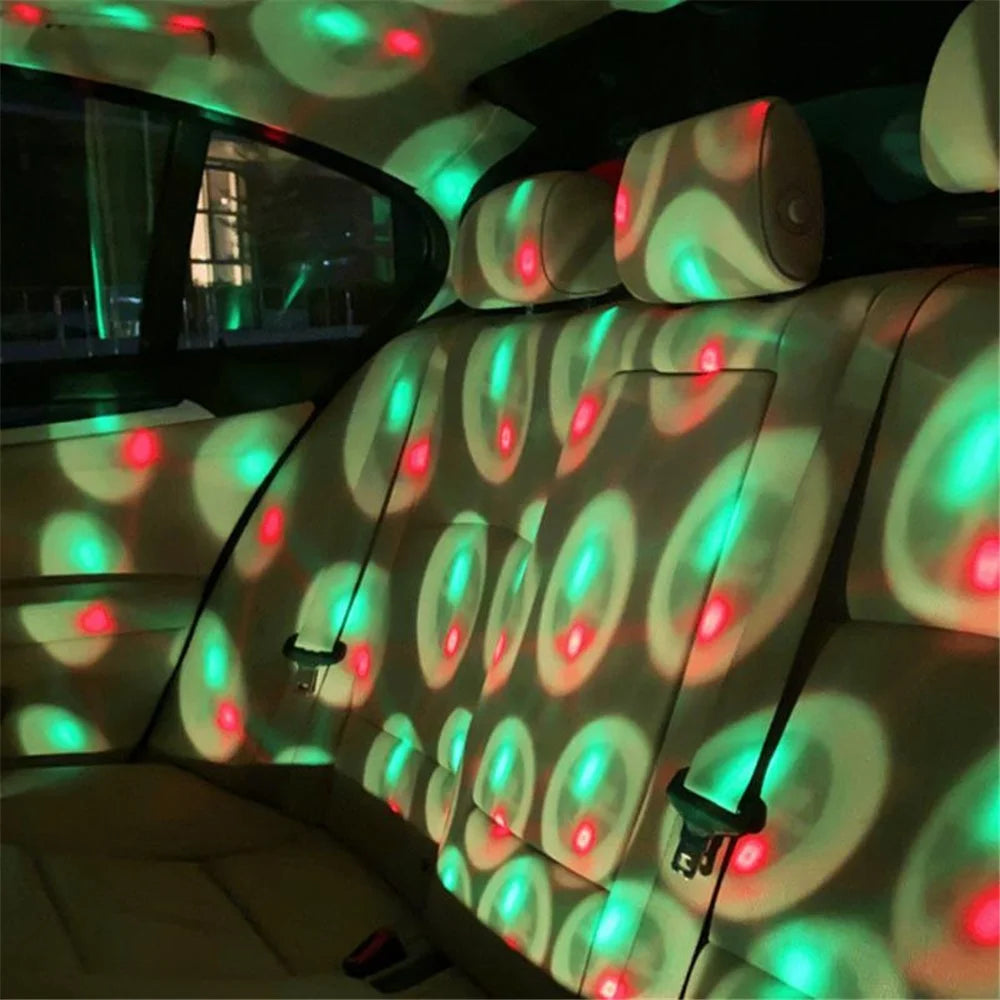 M9 Car Roof Night Light LED Atmosphere Lamp Portable Adjustable USB Romantic Atmosphere Decoration Light for Cars Bedrooms Parties - 4