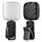 D1 Mini Laptop Phone Clip-on Lamp 3 Color Temperature Live Streaming Fill Light - Black - 2
