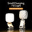 D1 Mini Laptop Phone Clip-on Lamp 3 Color Temperature Live Streaming Fill Light - Black - 3