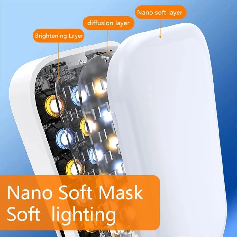 DP2.PRO Foldable Desktop Phone Holder Fill Light Live Streaming Video Recording Fill Light - 5