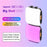 D4 Mini Size RGB LED Clip-On Fill Light Video Conference Lamp for Cell Phone Live Streaming - 5
