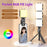 D4 Mini Size RGB LED Clip-On Fill Light Video Conference Lamp for Cell Phone Live Streaming - 6