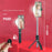 P60D Extendable Tripod 360 Degree Rotation Portable Bluetooth-compatible Mobile Phone Selfie Stick Monopod - Black - 3