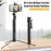 K30 Bluetooth-compatible Selfie Stick Extendable Tripod Handheld Gimbal Stabilizer Fill Light - 5