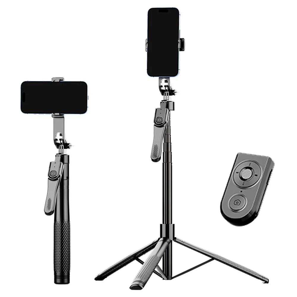 K29 2.15m Bluetooth-compatible Selfie Stick 360 Degree Rotatable Gimbal Tripod Stand with Remote Control - 1