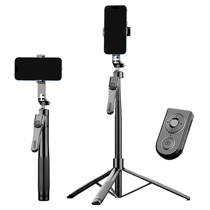K29 2.15m Bluetooth-compatible Selfie Stick 360 Degree Rotatable Gimbal Tripod Stand with Remote Control - 1