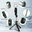 K13 Bluetooth-compatible Selfie Stick Folding Tripod Stand with Flip Up Fill Light and HD Mirror - 5