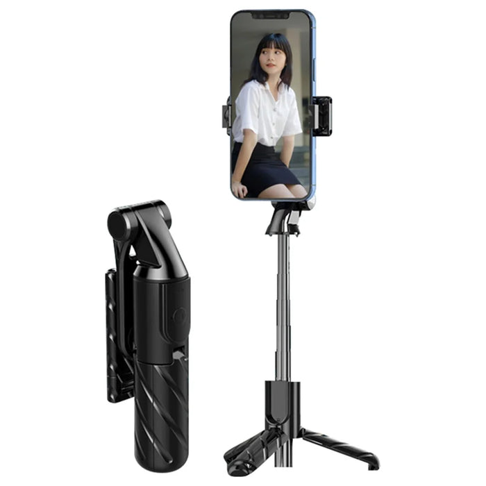 K03 Portable Bluetooth-compatible Selfie Stick with Remote Control Adjustable Height Tripod Stand - 1