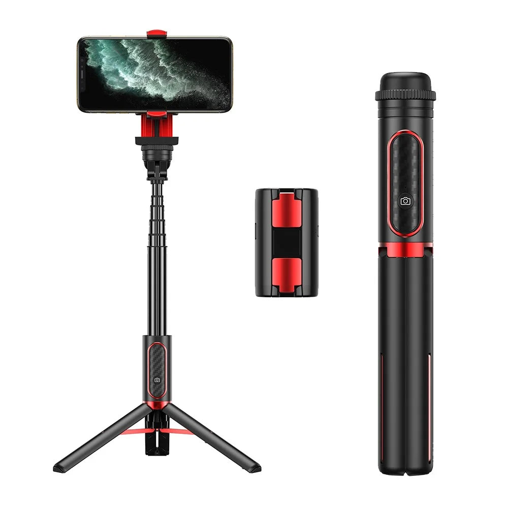 APEXEL APL-D8 Multifunctional Bluetooth-compatible Selfie Stick Uniaxial Handheld Stabilizer Tripod - 1