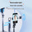 P135-V2 Selfie Stick Stable 4-Leg Tripod Phone Holder Stand with Remote Control+Dual Fill Lights - Black - 6
