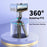 P185TK-V1 Extendable Phone Holder Four-Leg Floor Stand Live Streaming Bluetooth-compatible Selfie Stick with 1 Fill Light - 2