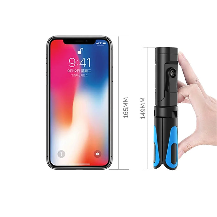 APEXEL APL-JJ08 Desktop Mini Tripod Stand Handheld Portable Selfie Stick with 1/4 Universal Screw - 6