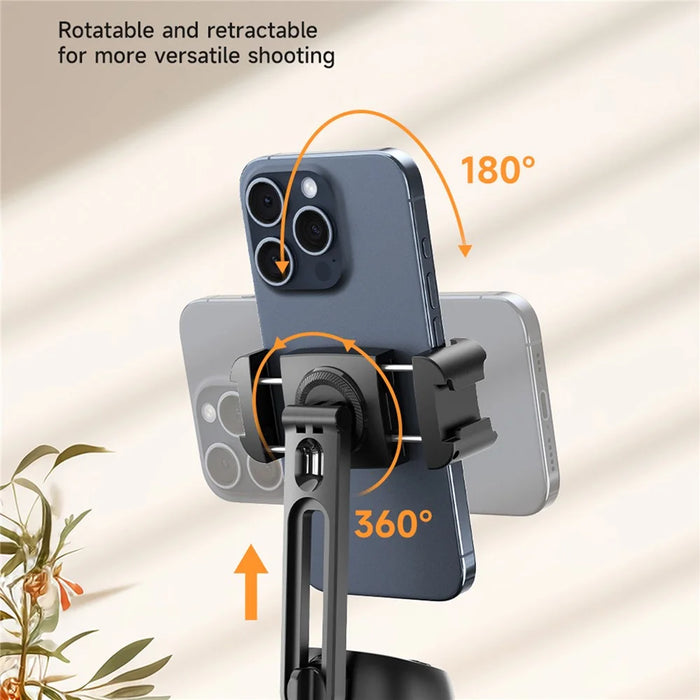 P05 Standard Version Smart AI Follow Gimbal Face Tracking Phone Holder Desktop Free Rotation Photography Stand - 5