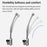 SCS-NH002 Sports Camera Neck Mount Multi Angle Adjustable Shockproof Camera Neck Holder Stabilizer - 4