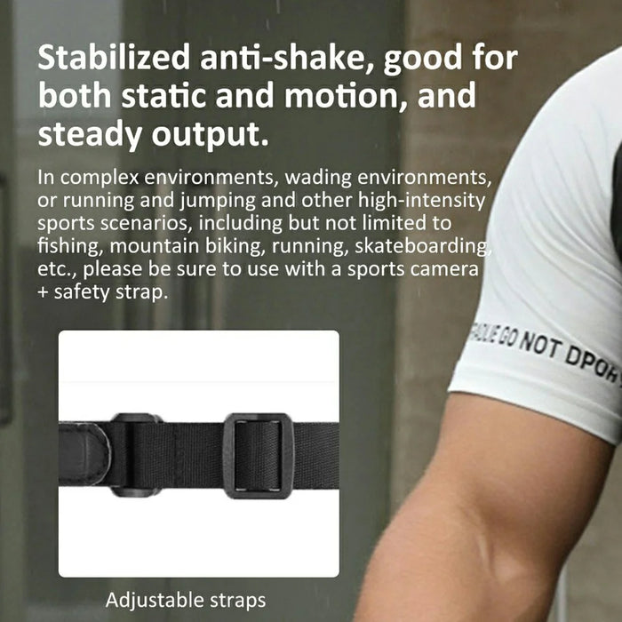 SCS-NH002 Sports Camera Neck Mount Multi Angle Adjustable Shockproof Camera Neck Holder Stabilizer - 6