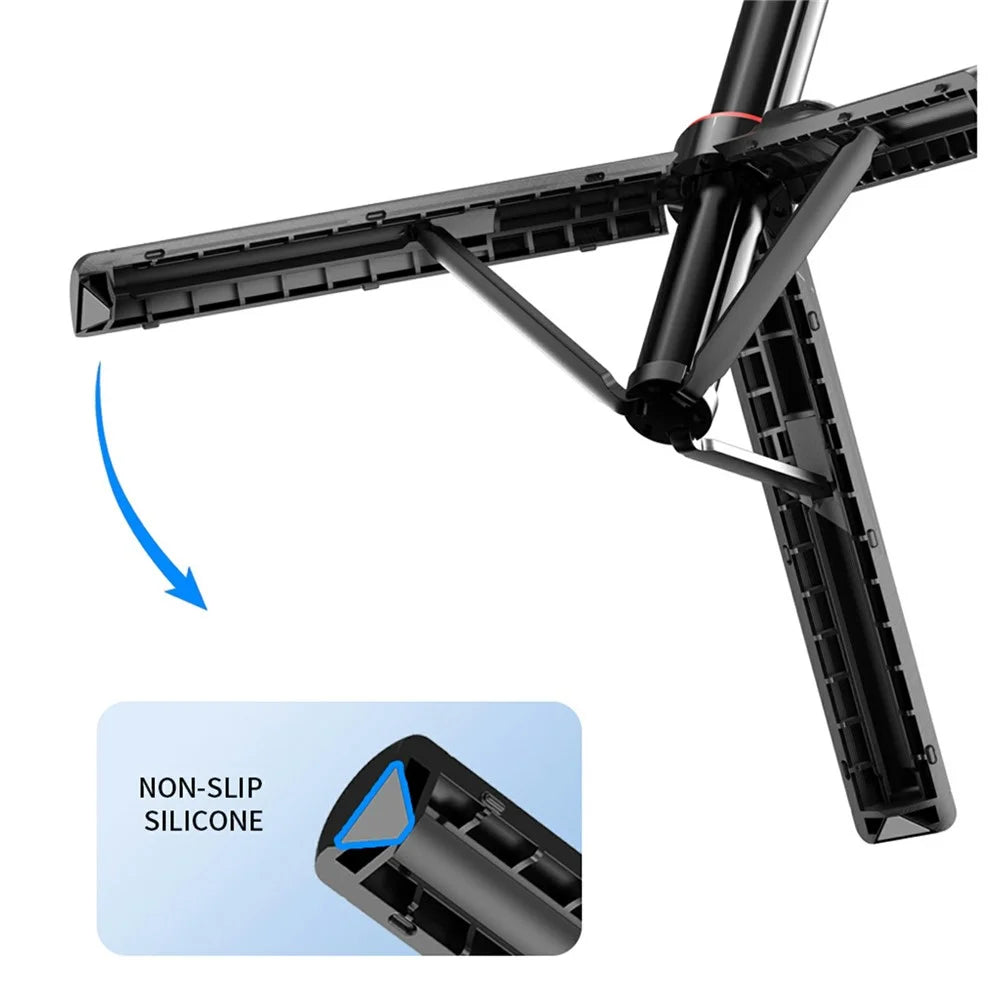 C20 1.3m Detachable Magnetic Phone Holder Extendable Tripod Stand Live Streaming Bluetooth-compatible Selfie Stick - 3