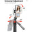 C19 1810mm 8-section Extendable Panoramic 4-Leg Tripod Stand Folding Selfie Stick for Streaming and Vlogging - 2