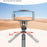 C19 1810mm 8-section Extendable Panoramic 4-Leg Tripod Stand Folding Selfie Stick for Streaming and Vlogging - 4