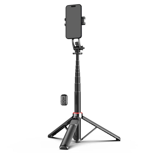 C20 Magnetic Phone Holder Folding Selfie Stick Extendable Aluminum Alloy Pole Tripod Stand - 1