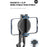 C20 Magnetic Phone Holder Folding Selfie Stick Extendable Aluminum Alloy Pole Tripod Stand - 5
