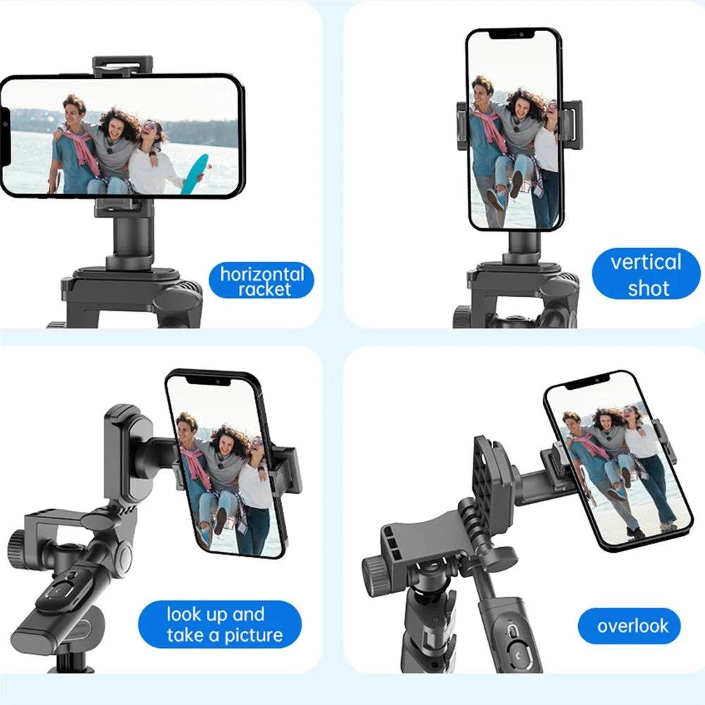 C06 1.83m Extendable Tripod Phone Camera Floor Stand Aluminum Alloy Bluetooth-compatible Selfie Stick - 7