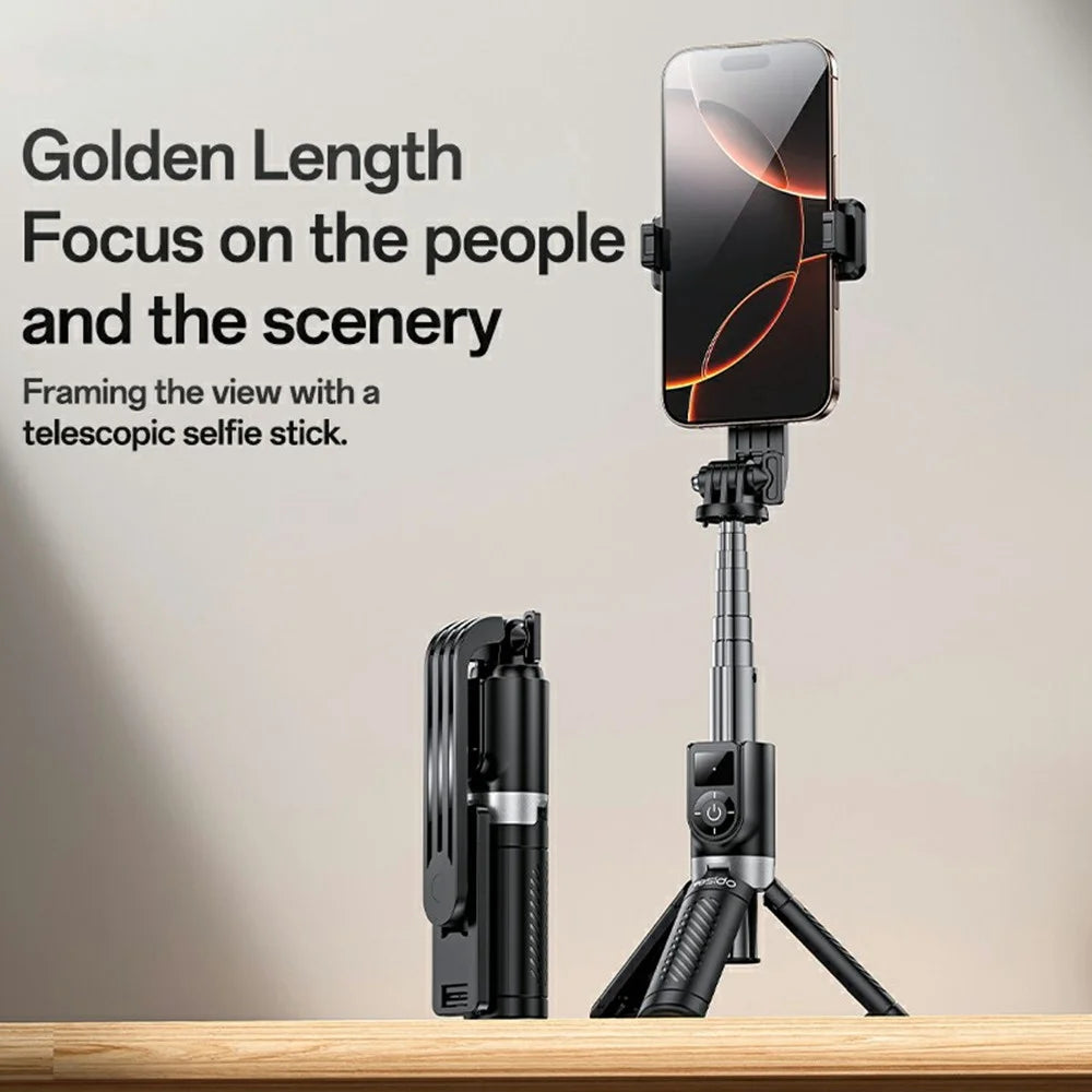 YESIDO SF22 Outdoor Mini Selfie Stick Tripod Handheld Integrated Stand For 4.7-7 Inch Smartphones - 2