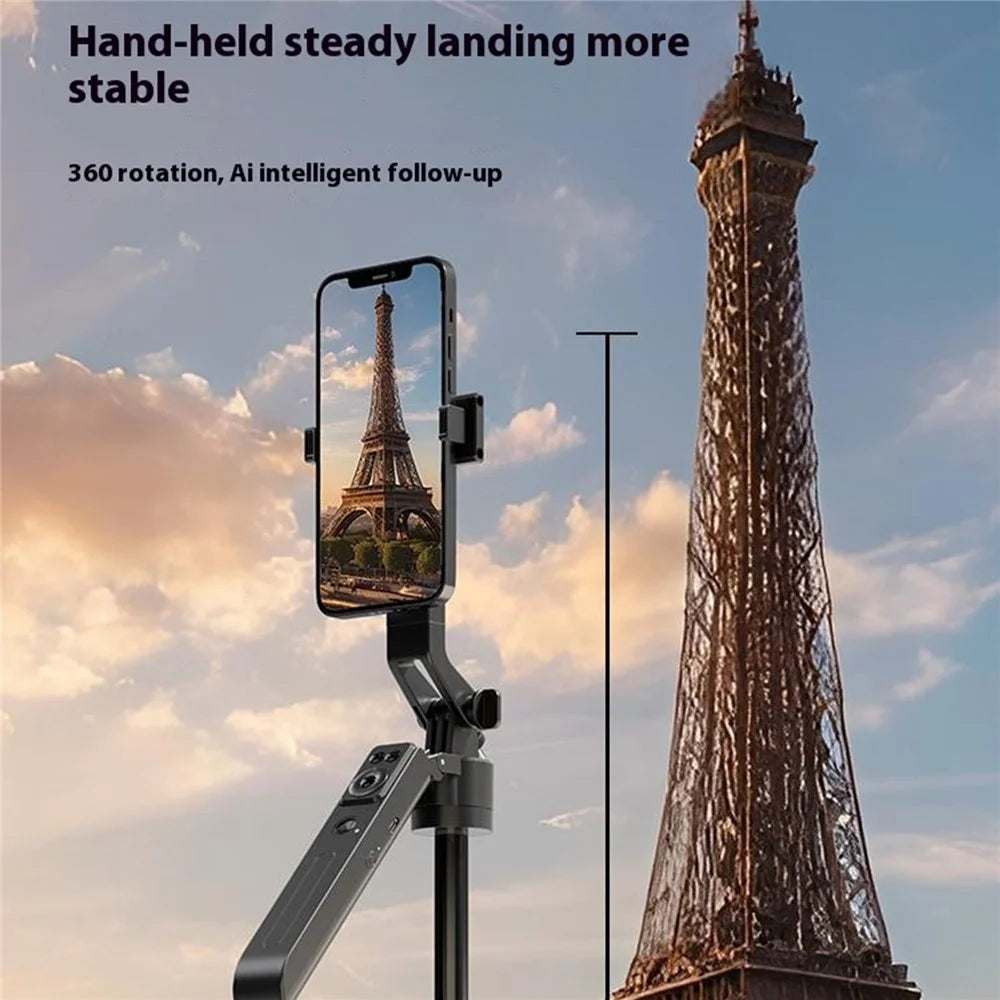 C17 1.7m Retractable Selfie Stick Face Tracking Gimbal Photography Tripod for Mobile Phone Camera - 7