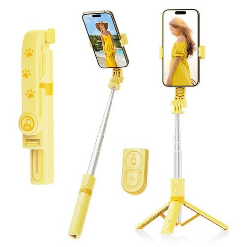 KT02 Integrated Desktop Stand Cartoon Tripod Selfie Stick for Live Streaming Shooting, Basic Version - 1